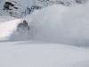 Cloud of Powder - Heli-skiing, July